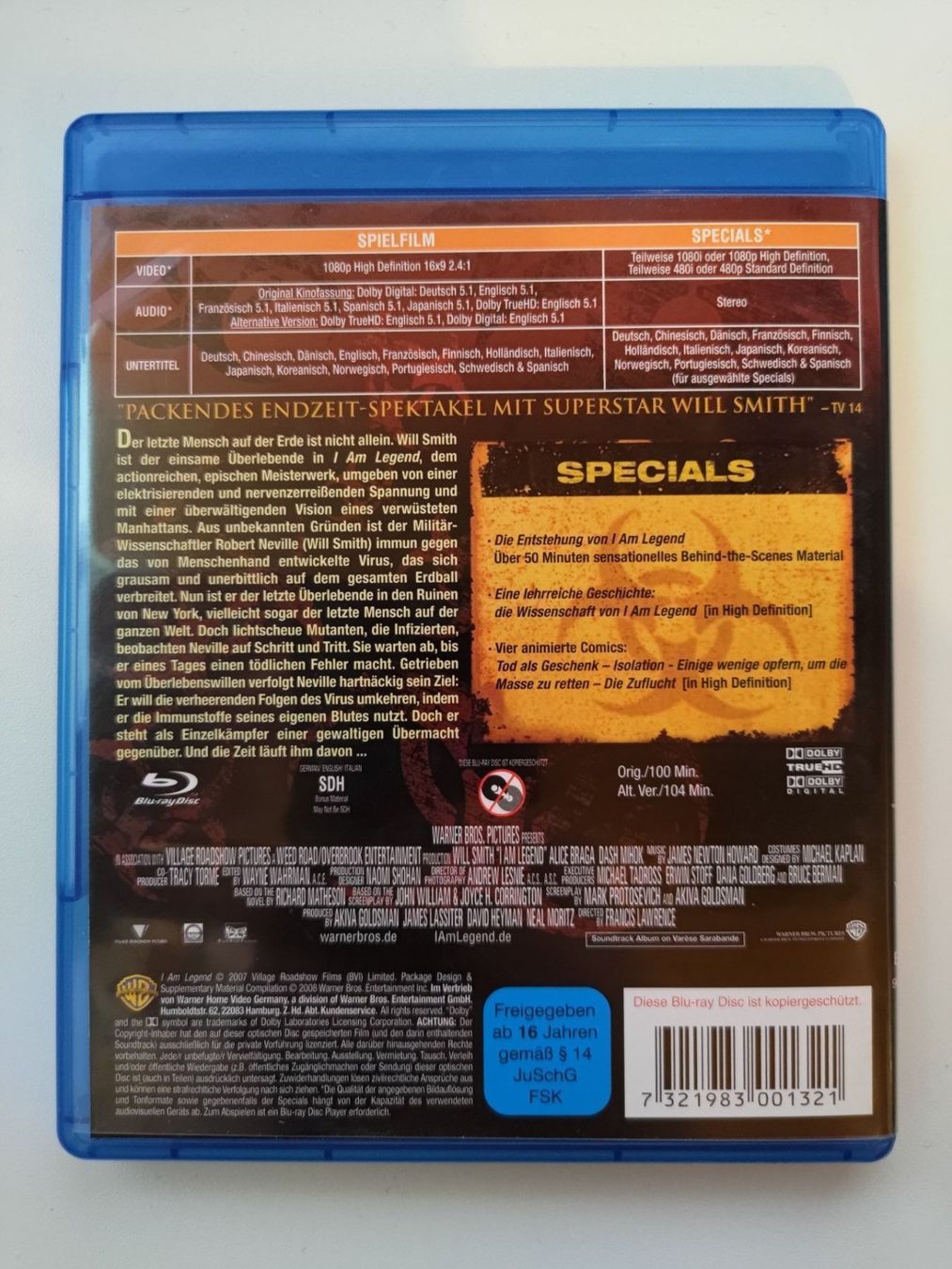 Tutti i DVDs: I Am Legend – Usato da Liestal venduto da Kratzilla 2