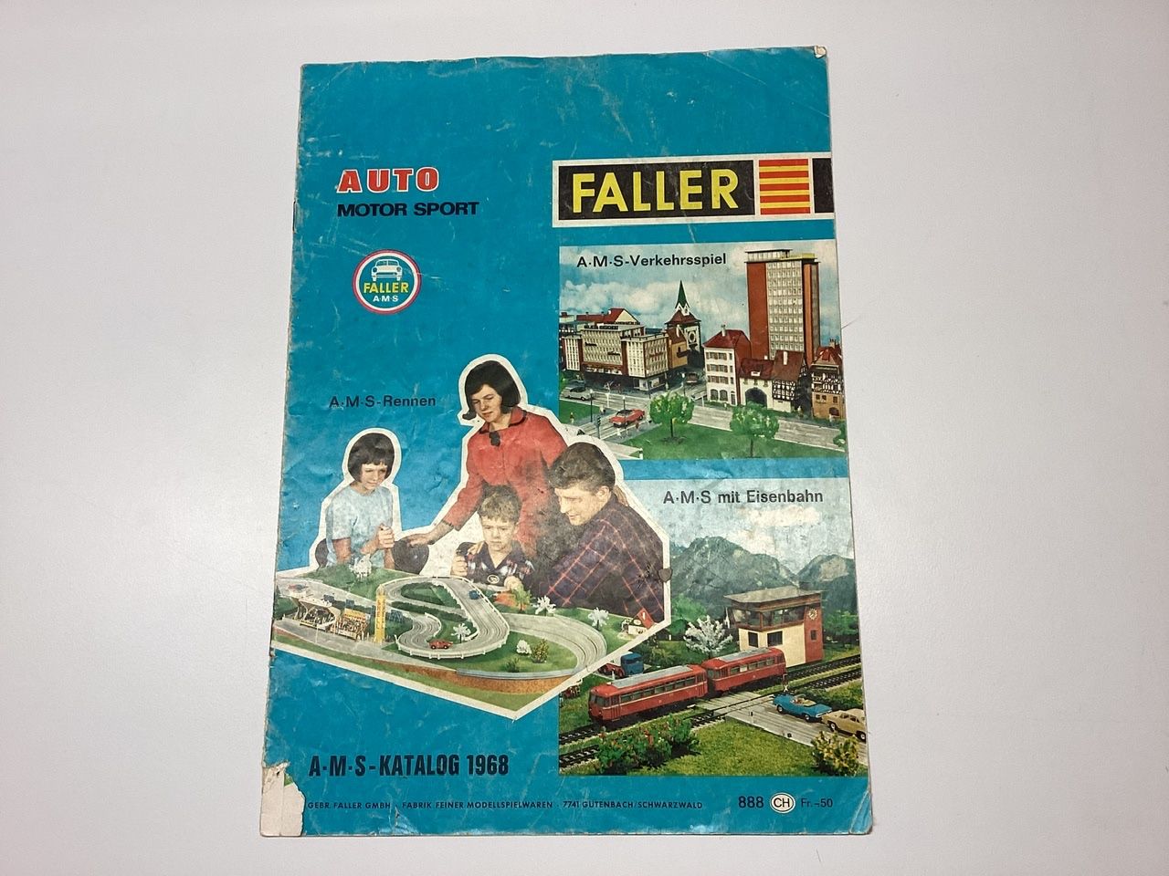 Faller Piste: Faller AMS Rennbahn – Usato da Lichtensteig venduto da Babeli