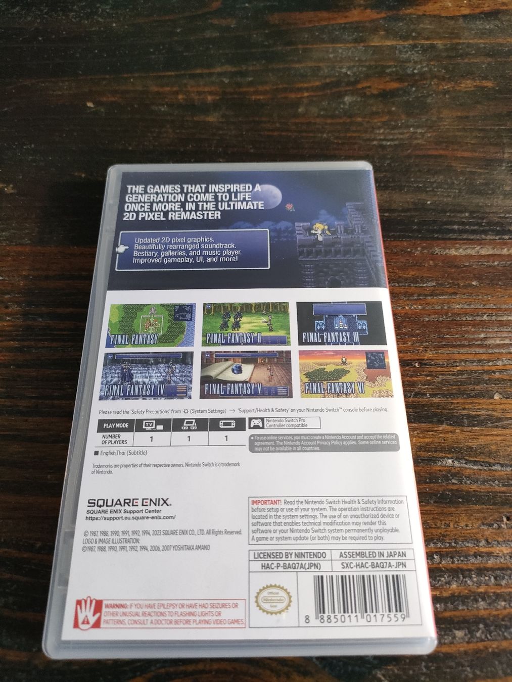 Nintendo Jeux: Final Fantasy l-VI collection pixel Remaster sur Switch – D'occasion à La Chaux-de-Fonds par nwa_w9zt 1