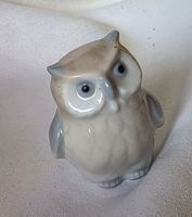 Eule Figur Porzellan Goebel Brandloch Boden so muss das sein