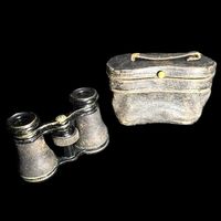 👀 Antikes Opernglas mit Etui – Vintage Binoculars 🎭