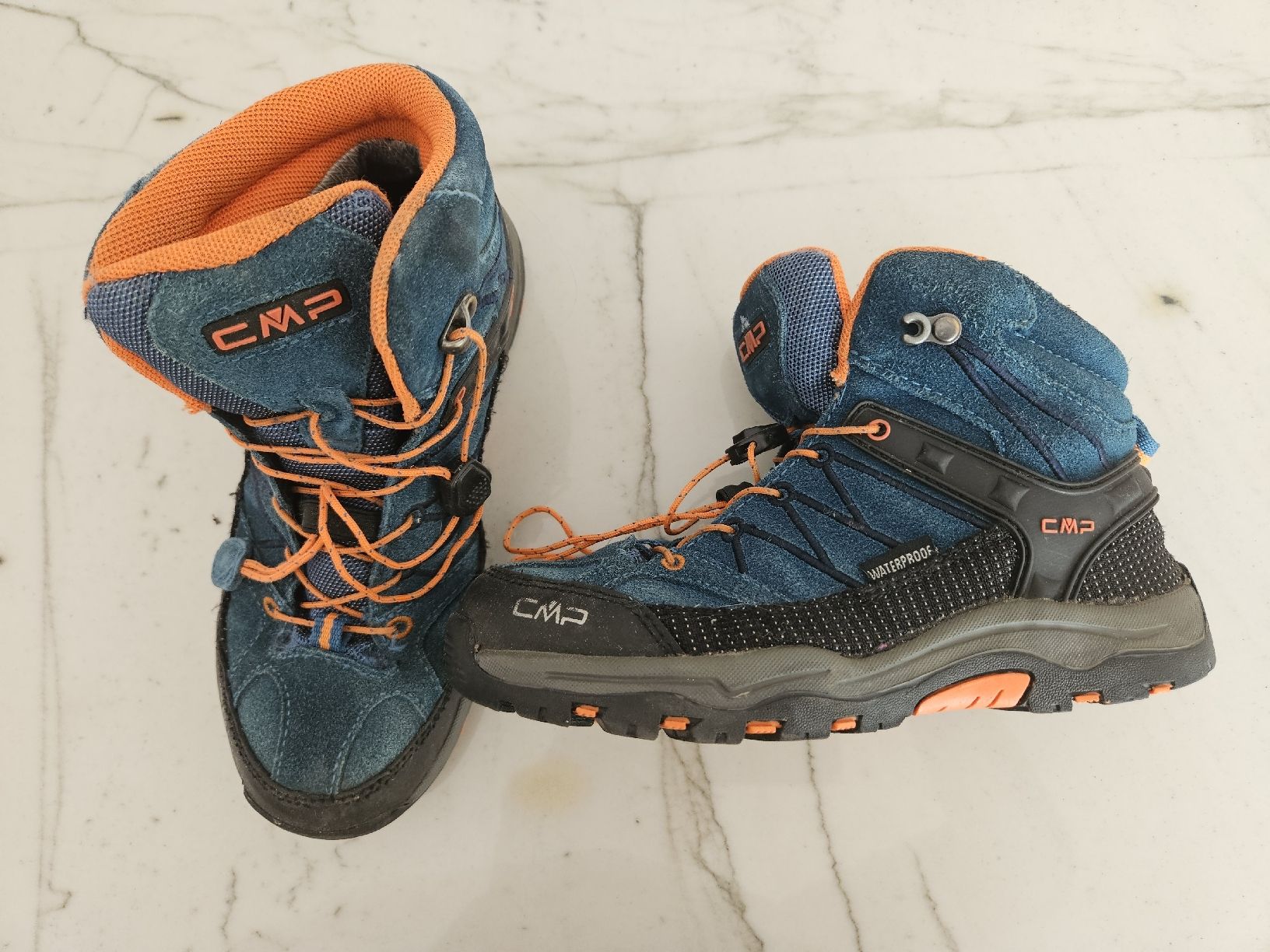 CMP Scarpe per ragazzi: Kinder-Wanderschuhe CMP blau orange Grösse 34  – Usato da Kloten venduto da Tacha_gb 1