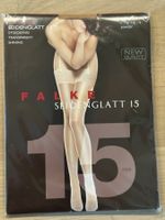 Stockings - FALKE Seidenglatt powder - 15den - I 8.5-9 - NEU
