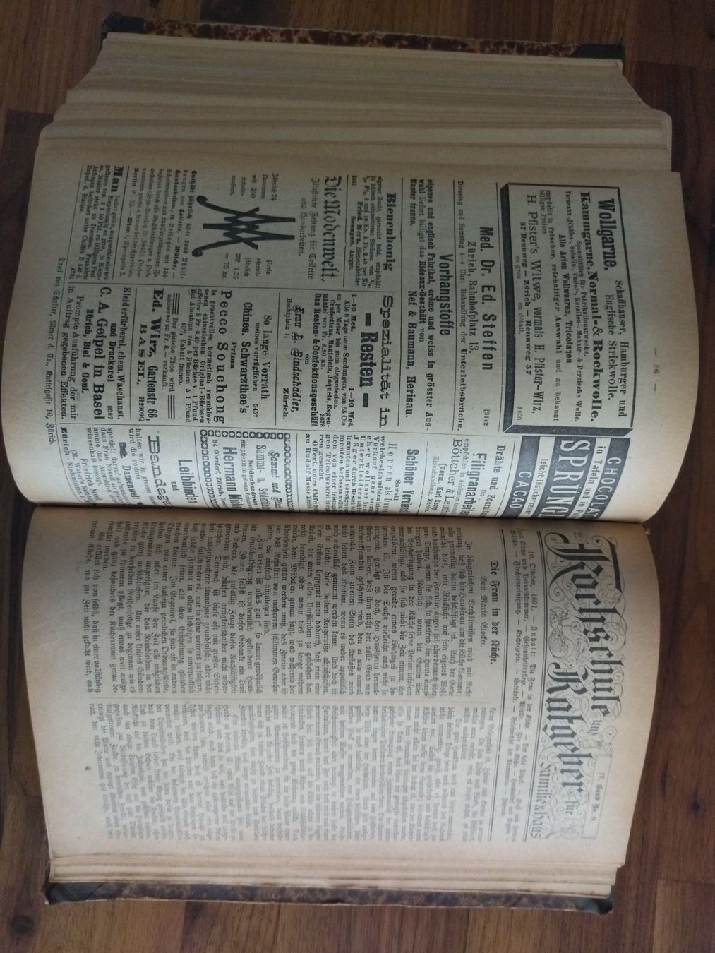 Libri: Kochbuch antik 1885 – Usato da Felben-Wellhausen venduto da bananajoe8474 5
