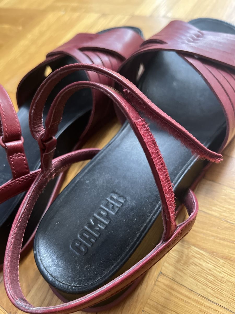 Camper Damenschuhe: Sandales en cuir CAMPER – Gebraucht aus Lausanne von micou47 3
