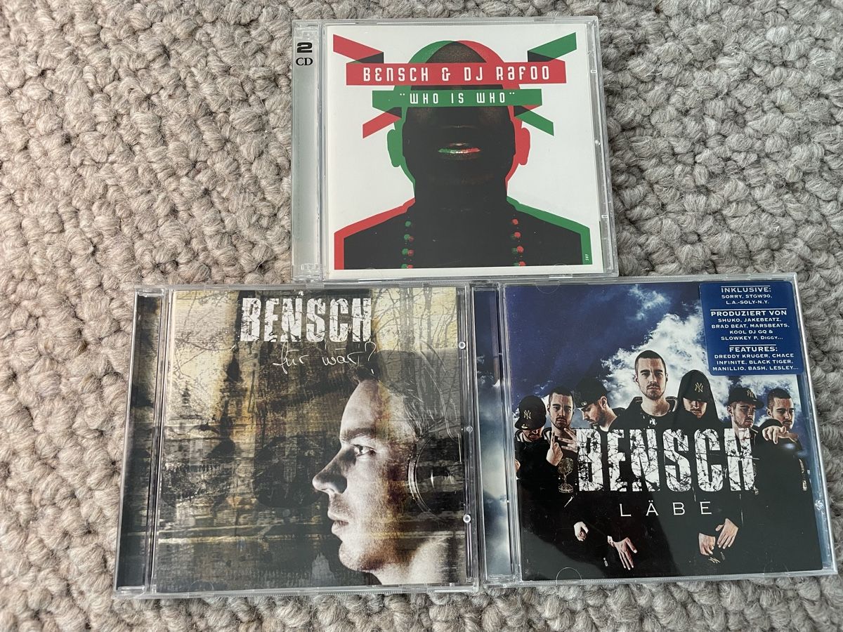 CDs: Bensch & DJ Rafoo + 2x Bensch – Gebraucht aus Reinach AG von trigger7811