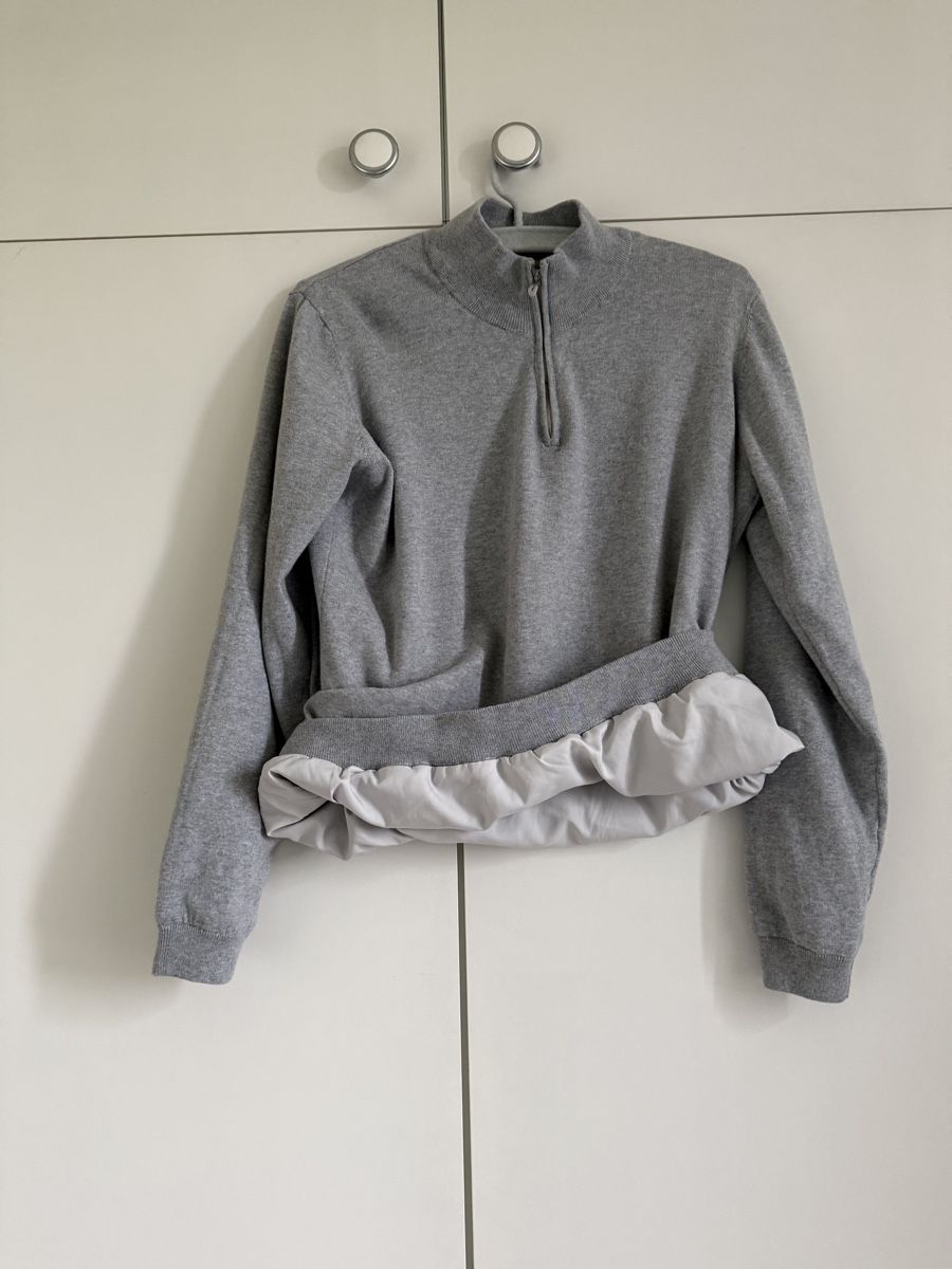 Maglioni & Felpe: Grauer winddichter Pullover mit Reissverschluss, – Nuovo (secondo la descrizione) da Kirchlindach venduto da Ibag70 1