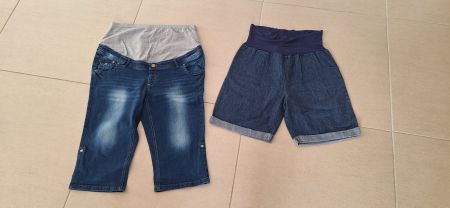 Lot d'habits de grossesse - Jean 3/4 & short