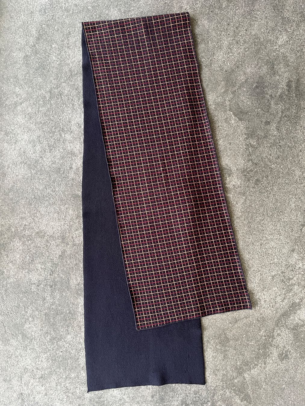 Sciarpe: Herren Schal aus Fleece mit Karomuster - Größe 90 x 30cm – Usato da Kilchberg ZH venduto da Ch.C 3