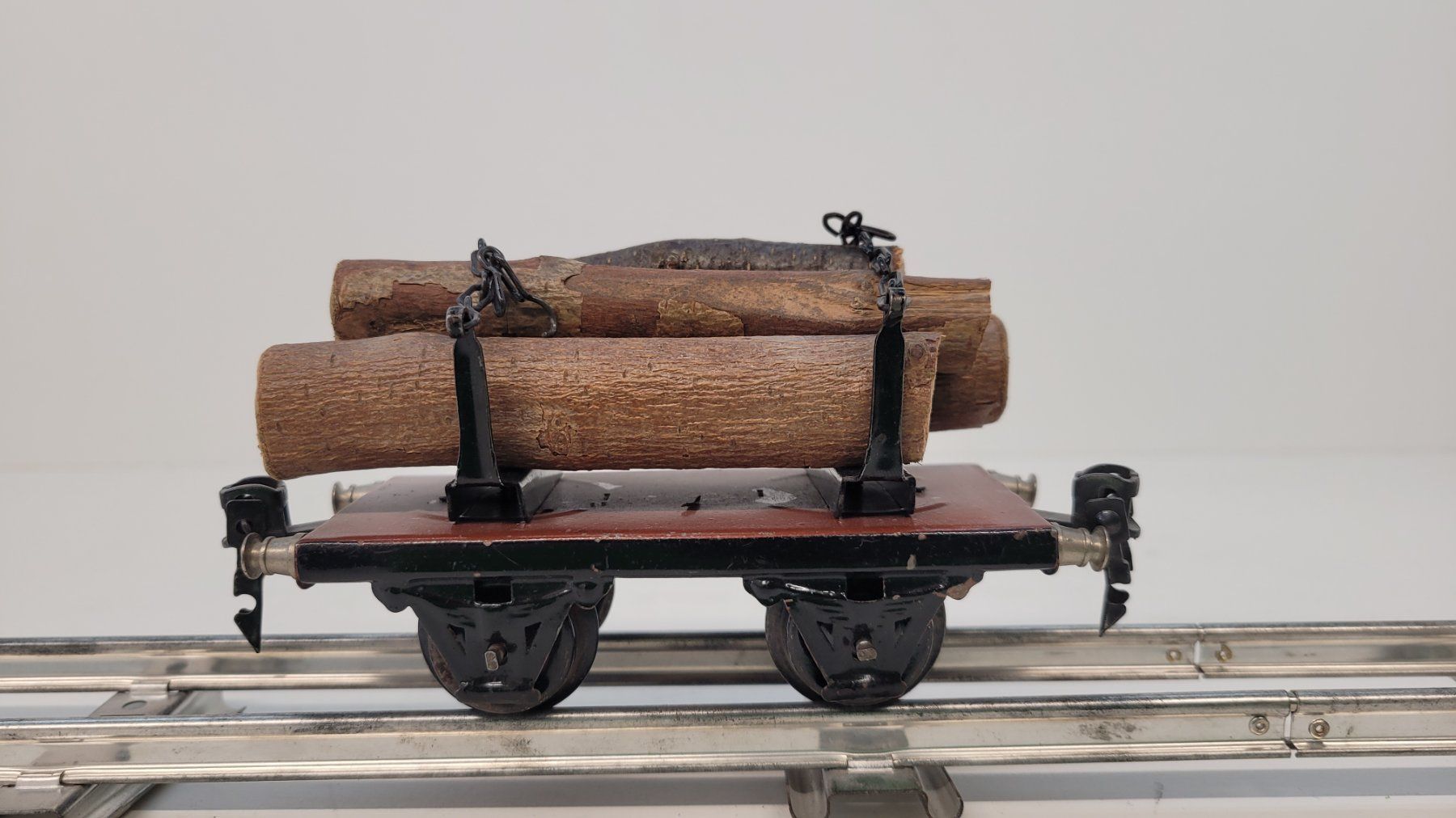 Märklin Modellini di ferrovie: Spur 0, Märklin Langholzwagen – Usato da Büsserach venduto da ModellbahnDepot 2