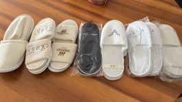 Slipper, Finken, Pantoffel, Sammlung, Neu, 9 Paar