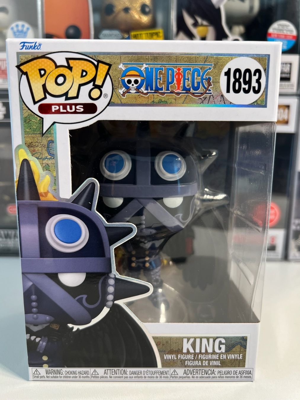 Funko Statuette: Funko POP! Animation One Piece King – Nuovo e nell'imballaggio originale da Le Mouret venduto da perfectbijou