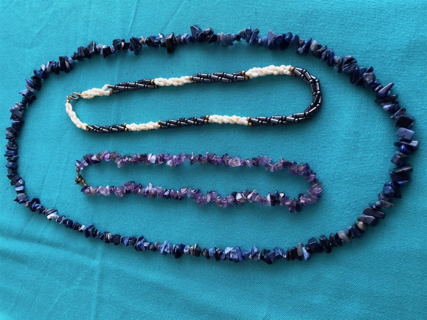 Catenine: LOT wunderschöne echte Steinketten 3.Stk – Usato da Steinhausen venduto da Super05 4