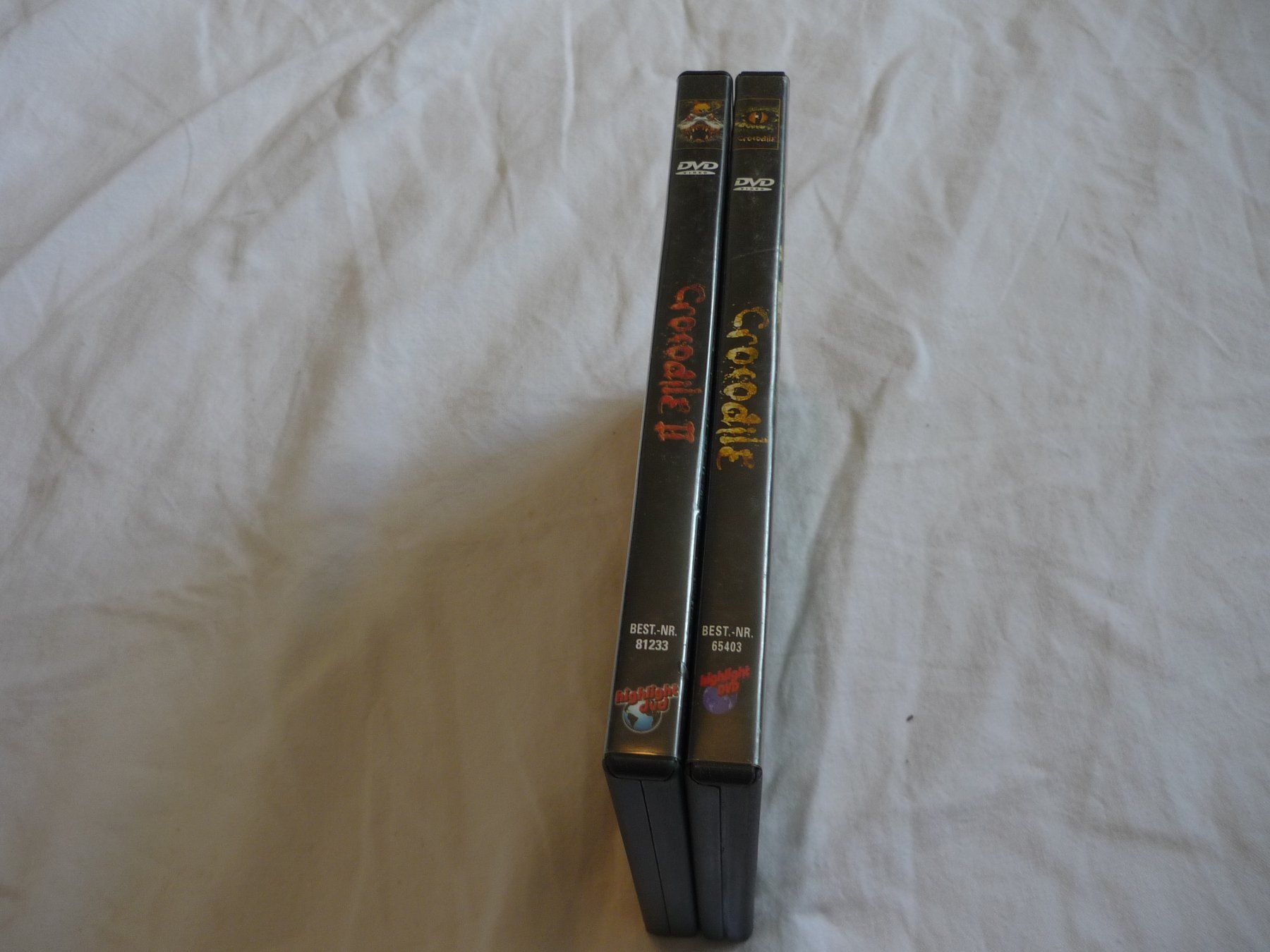 Tutti i DVDs: 3x DVD Horror - Crocodille 1 + 2 – Usato da Beringen venduto da zzRegal 1