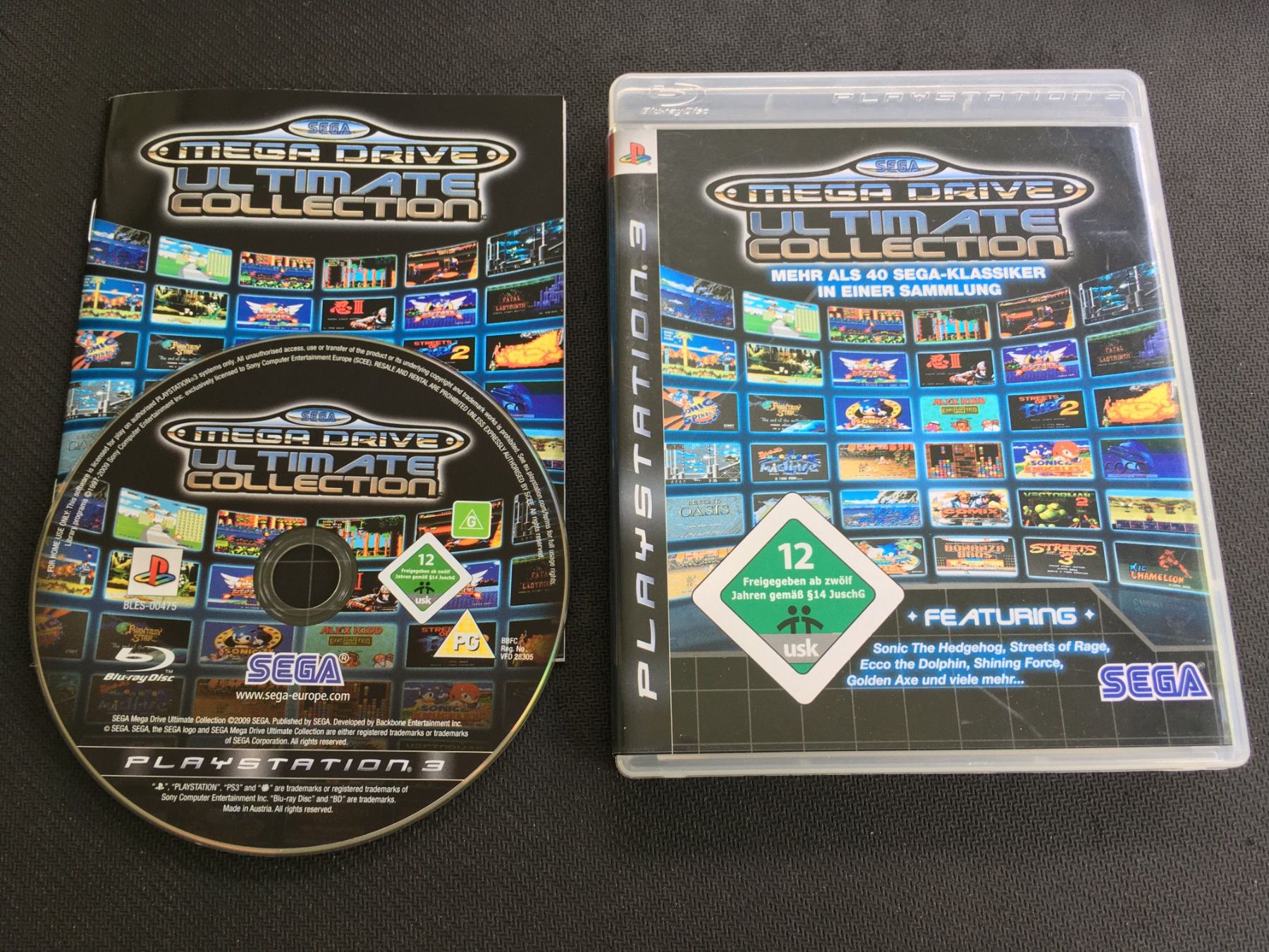 Sony Giochi: Sega Mega Drive Ultimate Collection - Playstation 3 / PS3 – Usato da St.Gallen venduto da sjosjo