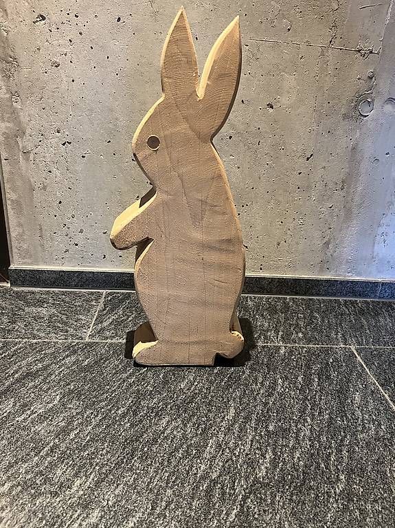 Articoli in legno: Hase aus Holz ca. 47cm hoch – Nuovo (secondo la descrizione) da Embrach venduto da NWN20