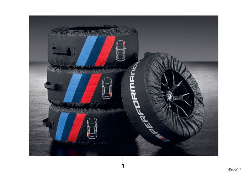 BMW MPerformance Reifentaschen