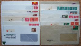 14 BRIEFE SCHWEIZ 60ER JAHRE