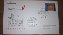 Swissair Zürich - Linz 27.03.1988