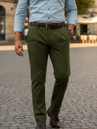 Élégant pantalon italien Alley Docks t. 50 (W33) comme neuf!