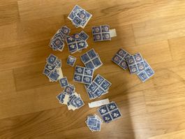 100Fr Frankaturware Ämter ungestempelt Sammlung Lot Schweiz
