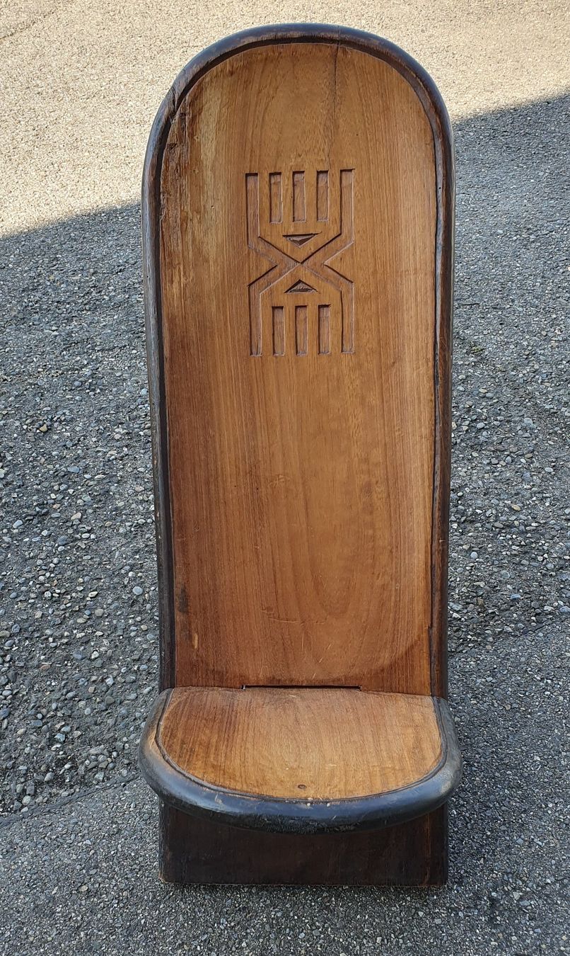 Chaises: Afrikanischer Vintage-Stuhl – D'occasion à Uetikon am See par getit_53