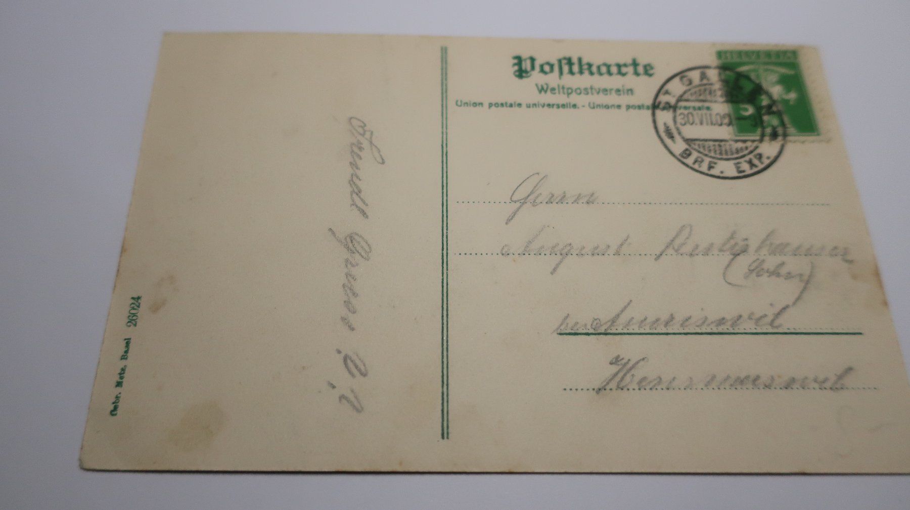 Cartoline postali: St. Gallen Scheffelstein – Usato da Cormoret venduto da Pascalll2001 3