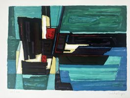 Ernst Luchsinger – signierte Farblithografie 35/100 
