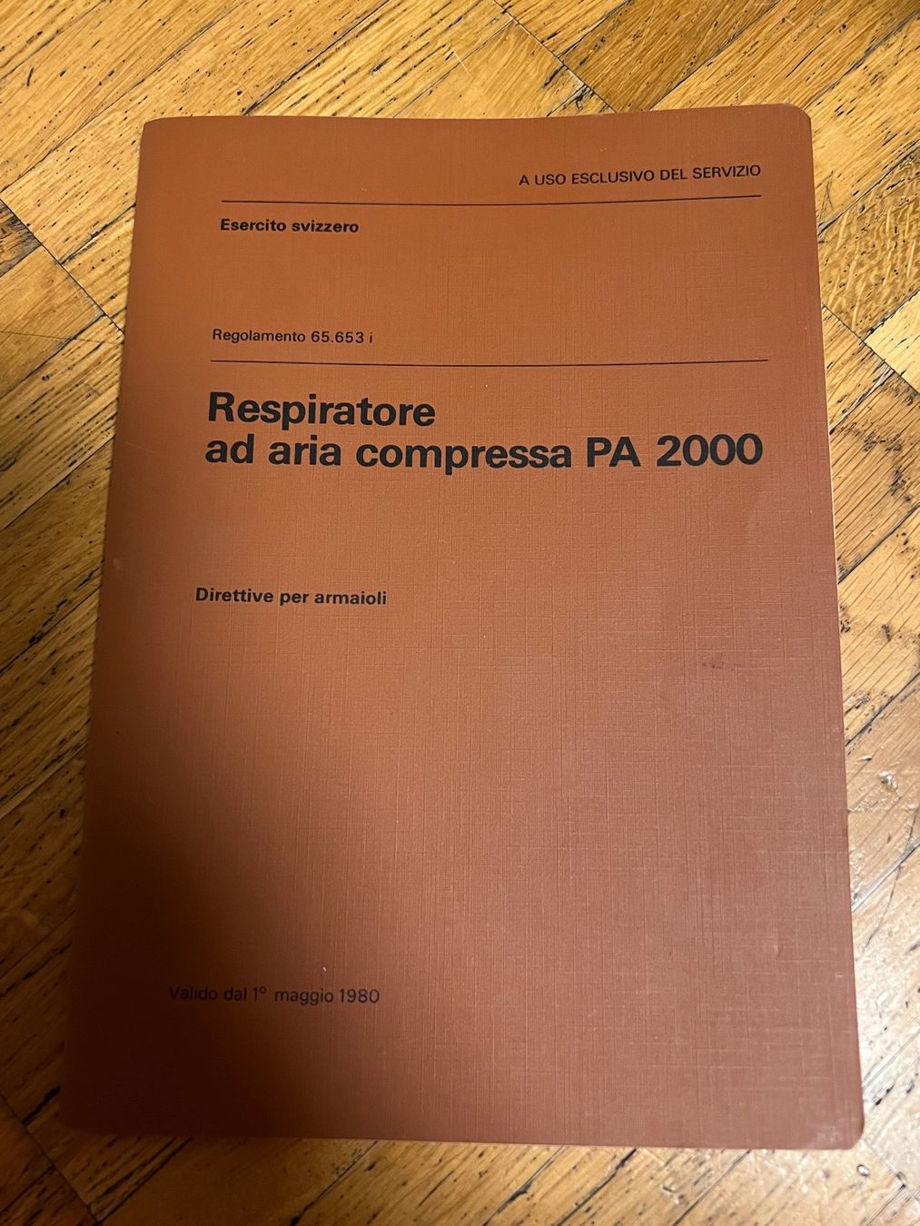Libri: Respiratore ad aria compressa PA 2000 – Usato da monte carasso venduto da Chanel82