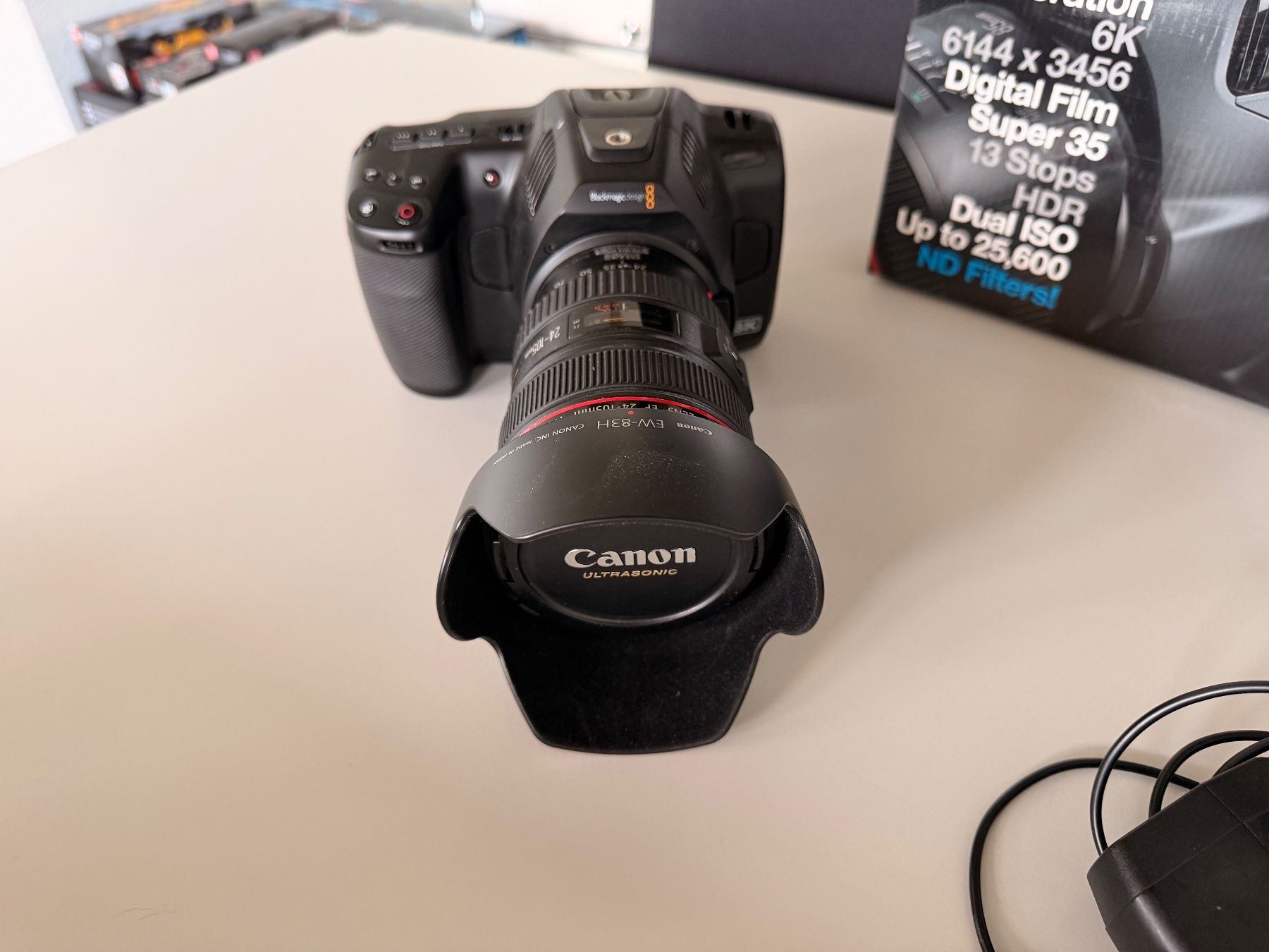 Blackmagic Camcorder: Blackmagic Pocket Cinema Camera 6K Pro – Gebraucht aus Gebenstorf von bigtom1212 1