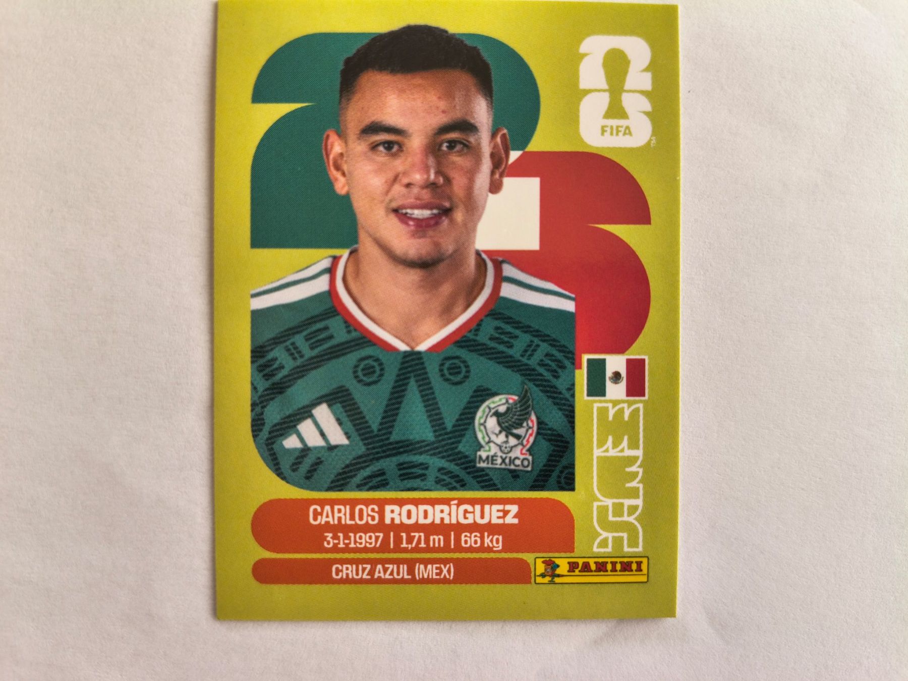 Panini Carte collezionabili: W Cup 2026 Mexique N°9 Rodriguez – Nuovo (secondo la descrizione) da Fontainemelon venduto da cathare67