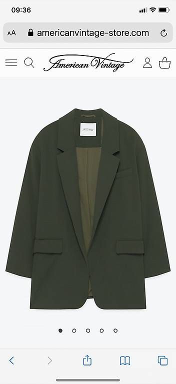 Vestes: Blazer american vintage – D'occasion à Pully par tarra26