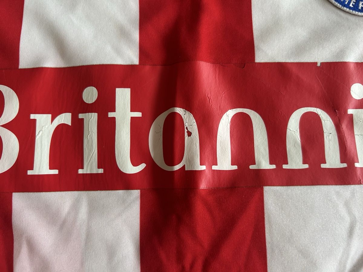 Canottiere & Pantaloni: Maillot Stoke City 2011 floquée Crouch – Usato da Courgenay venduto da mar_w26c 5