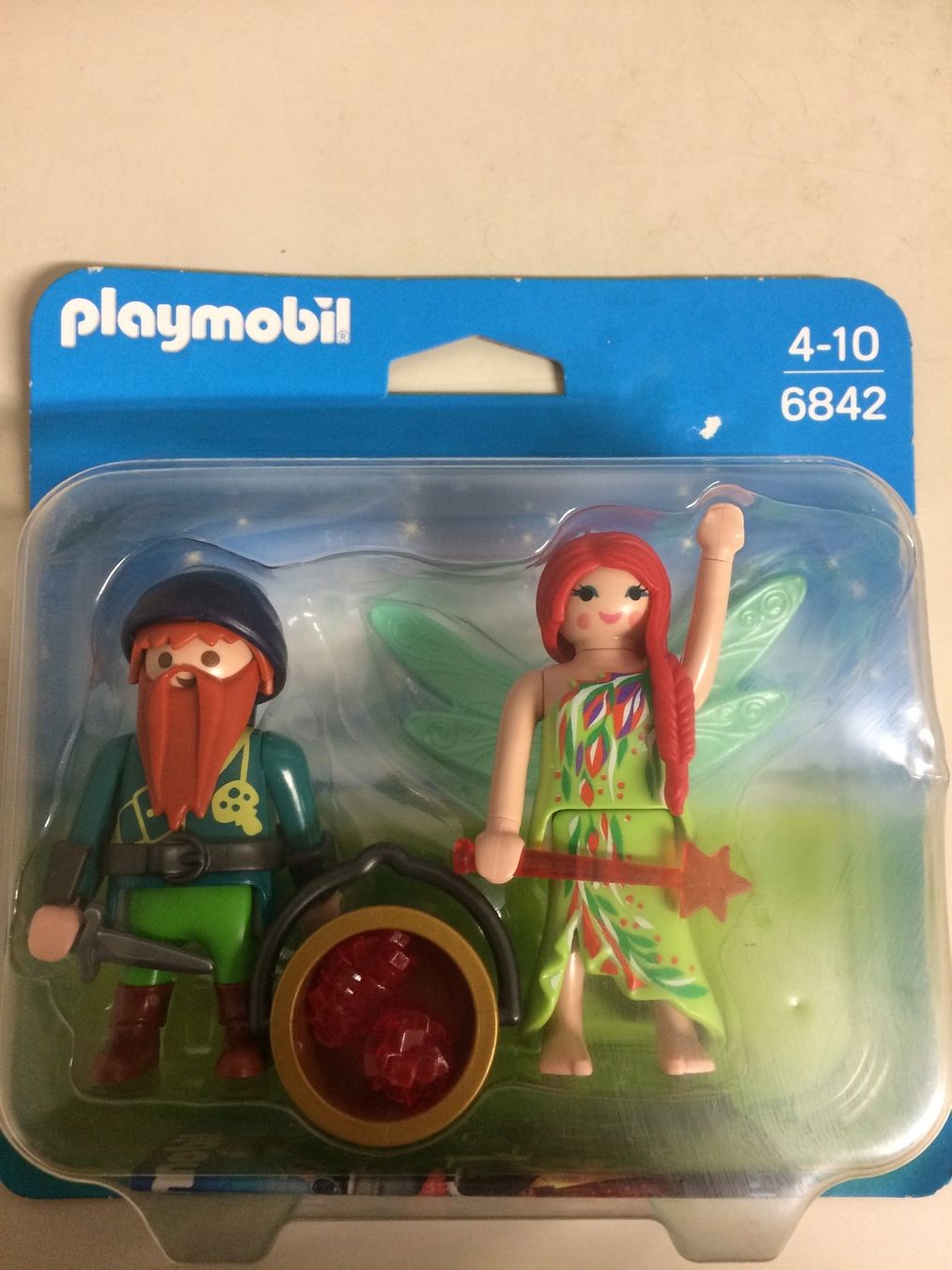 Playmobil Giocattoli: PLAYMOBIL DUO PACK FIGURES 6842 GNOMO E FATINA – Nuovo (secondo la descrizione) da Vezia venduto da Aquarius_Age