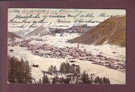 DAVOS-PLATZ - Seehorn - 1916 Bahnpost