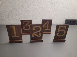 Tischkarten aus Holz, Hochzeit, Geburtstag, Event