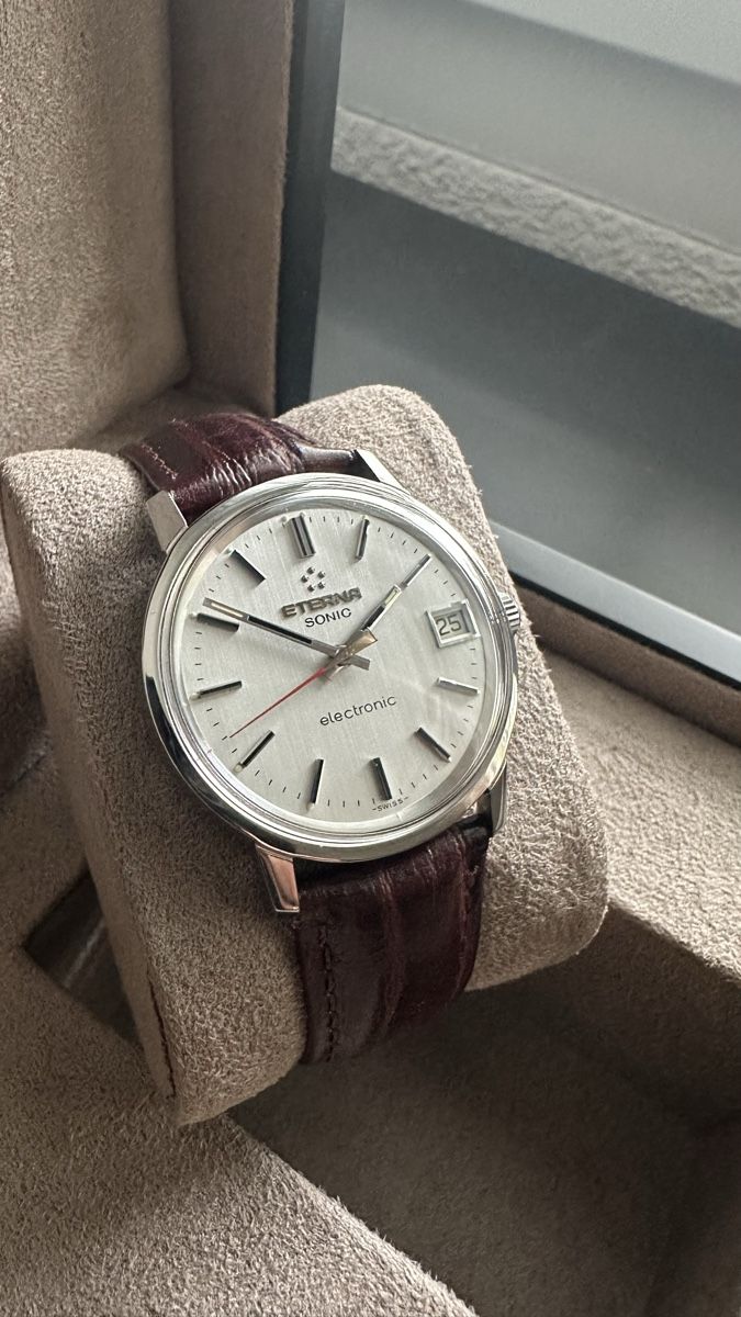 Eterna Orologi: Eterna Sonic Electronic Uhr, Vintage Tuning Fork – Usato da Hemmental venduto da Celestique24 2