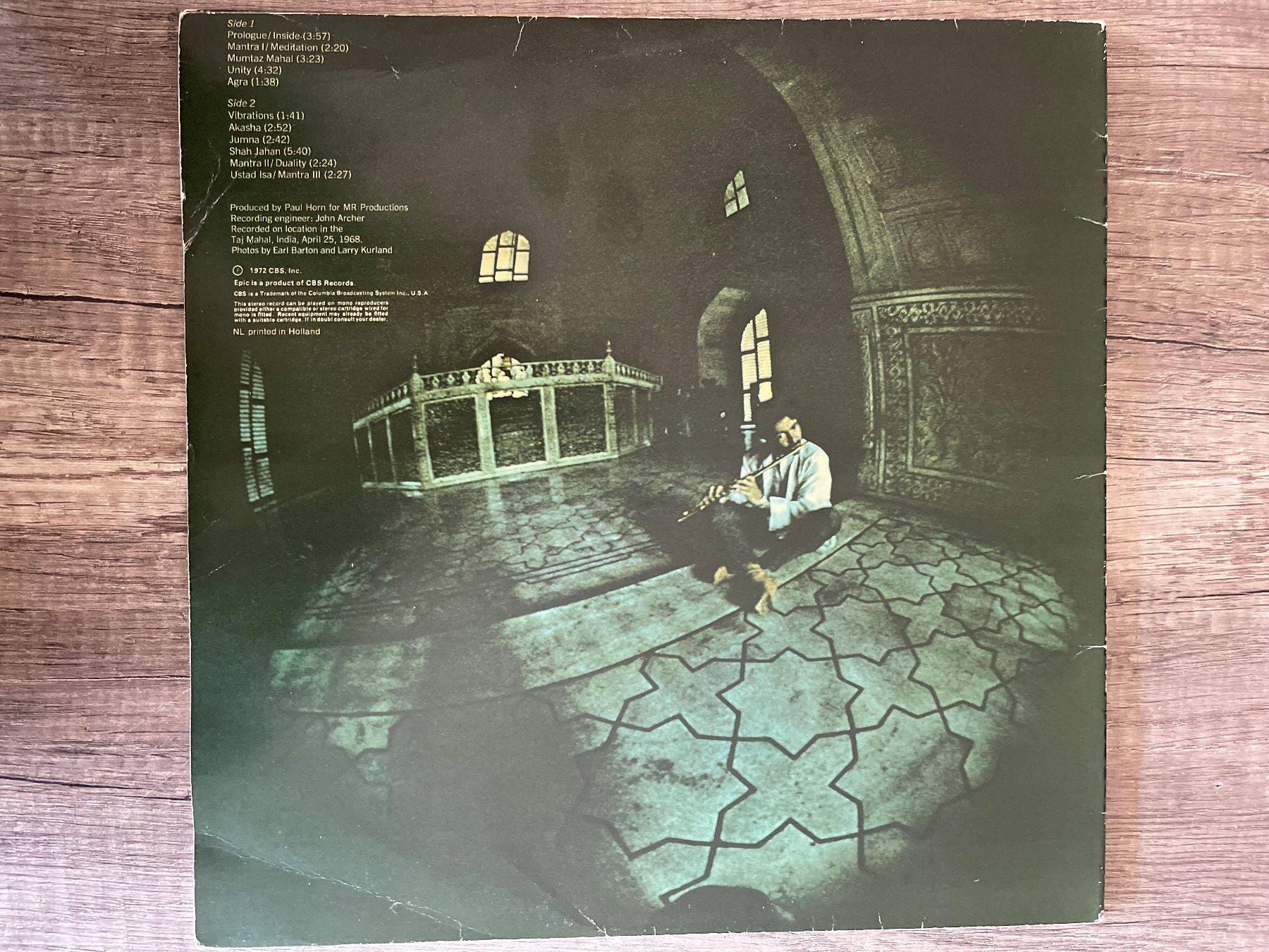 Vinyles: S127/Paul Horn - Inside – D'occasion à Frutigen par Philippe_jsp 1