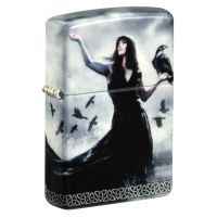 ZIPPO Mazzi Woman and Raven 540° Premium Feuerzeug  60006978