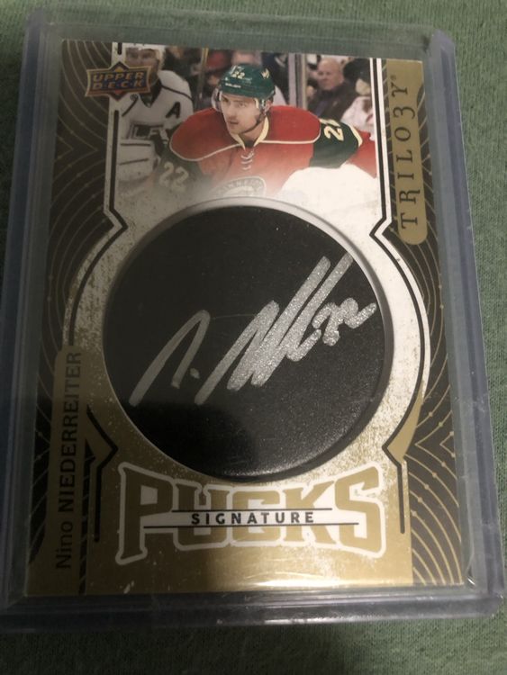 Nino Niederreiter HCD NHL Hockey Card signiert (Gebraucht) in ...