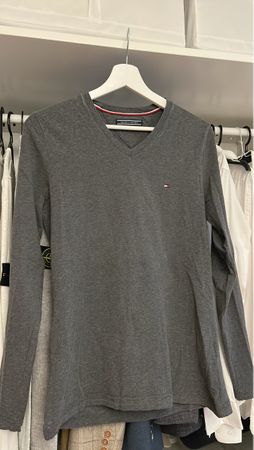 Tommy Hilfiger Grey Long Sleeve Shirt - Size S - Great!