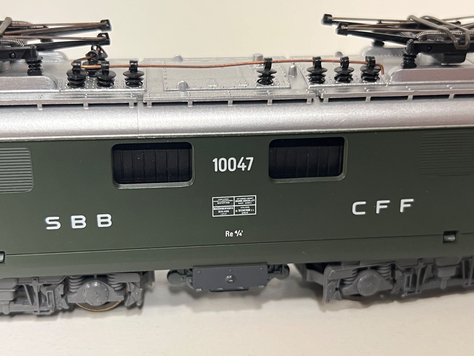 Lima Modellini di ferrovie: Lima H0 SBB Re 4/4 l Digital DC – Usato da Neuenhof venduto da ludovicco 1