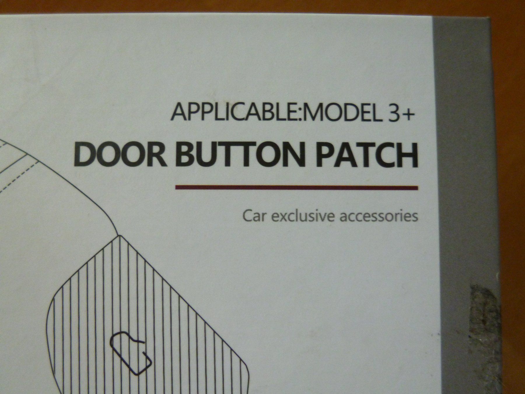 Aufkleber: Tesla Door Button Patch   model 3+ – Neu (gemäss Beschreibung) aus Dättlikon von Mamakuga 1