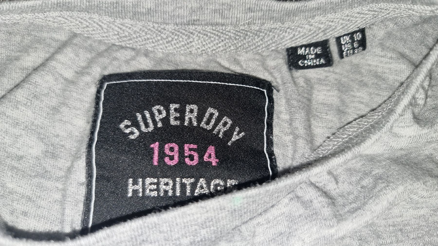 Superdry T-shirt: Superdry T-Shirt, Grau, Gr. 38 – Usato da Wigoltingen venduto da Zuckerfee84 2