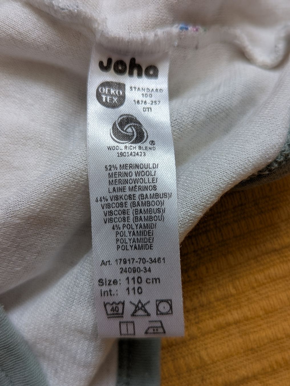 Camicette, T-shirt & Top: Bluse,  Merino-Viskose, Joha, 110 cm – Usato da Zofingen venduto da Droni_A 7