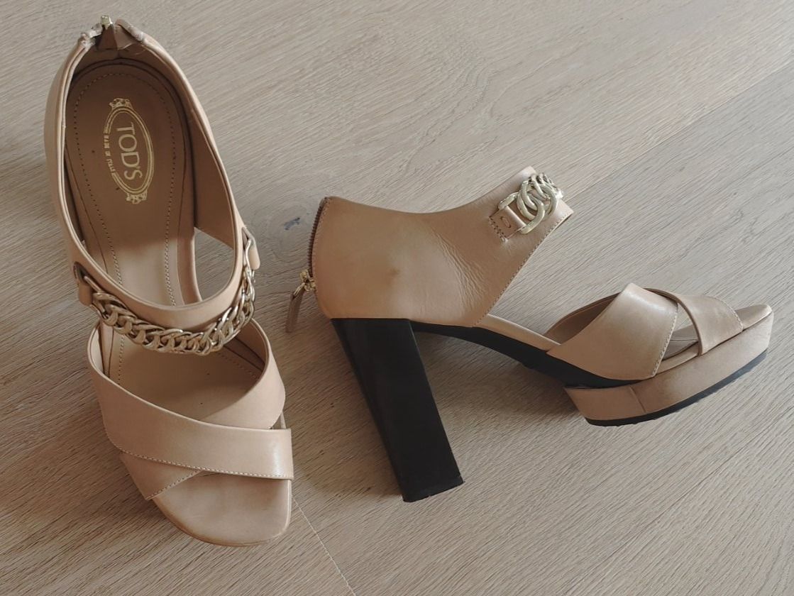 Tod'S Damenschuhe: Tod's Plateau Sandalen 40 – Gebraucht aus Meilen von Aphrodite87 3