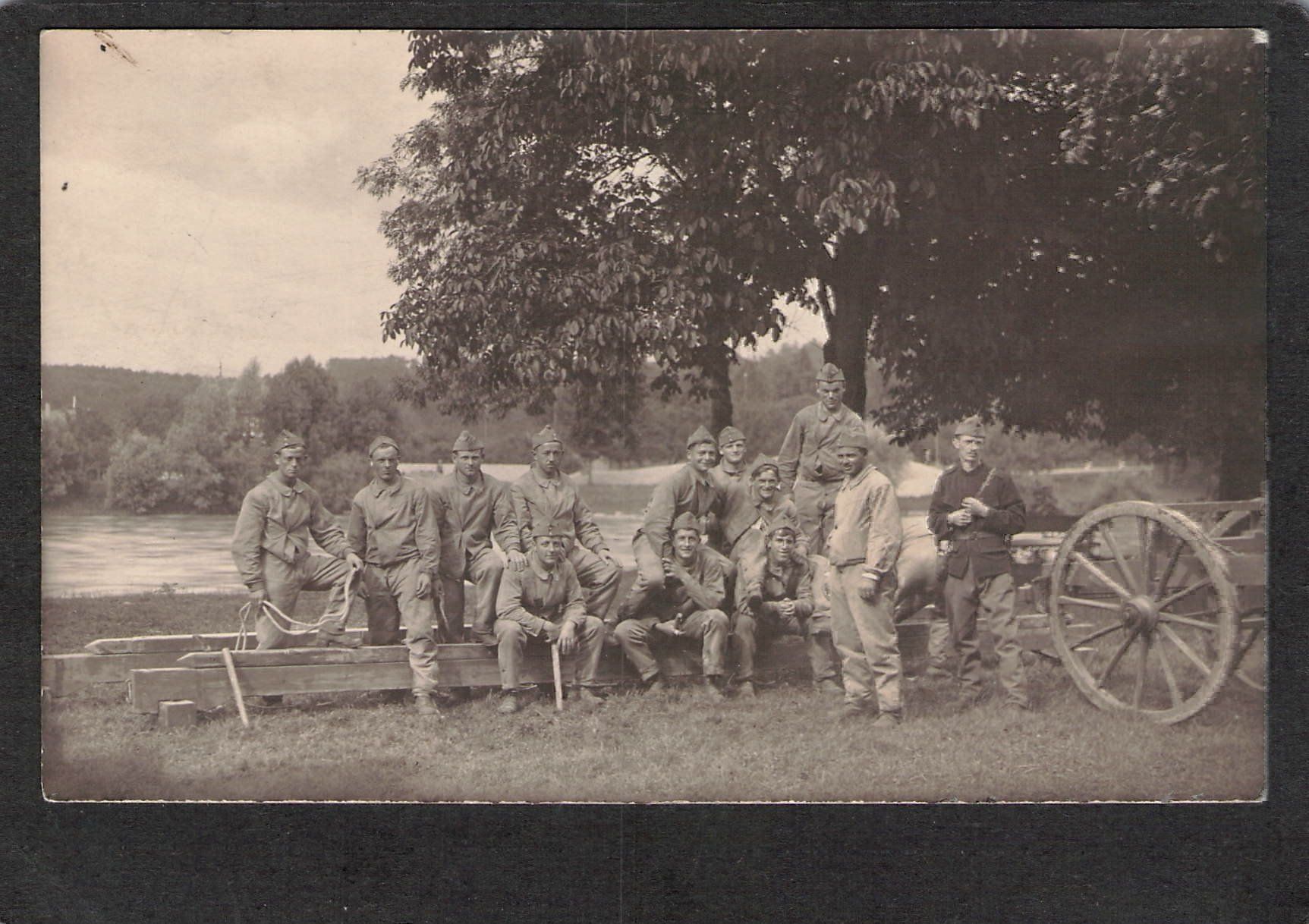 Cartoline postali: -Echtfoto Militär – Usato da Reichenburg venduto da Pipo-67