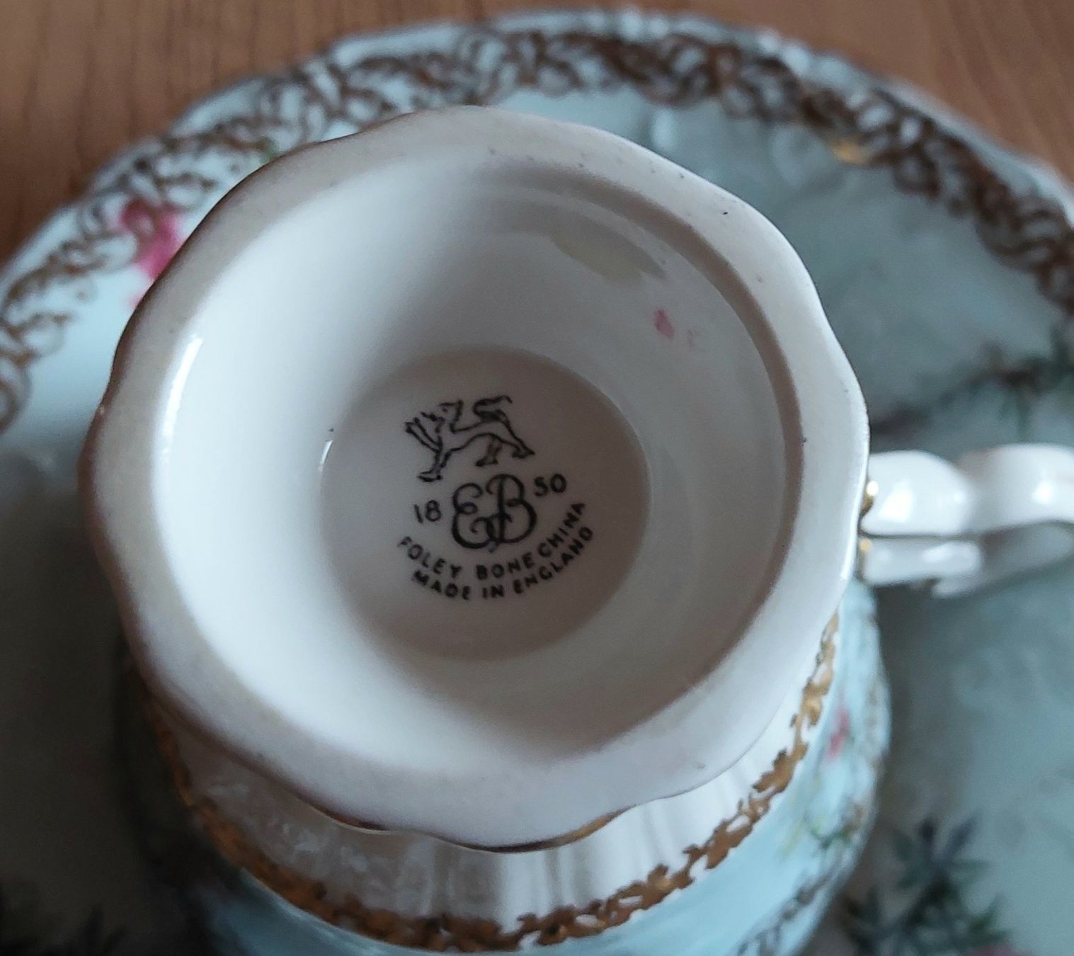 Tazze: Teetasse mit Unterteller, England – Usato da Lyss venduto da Nase 2