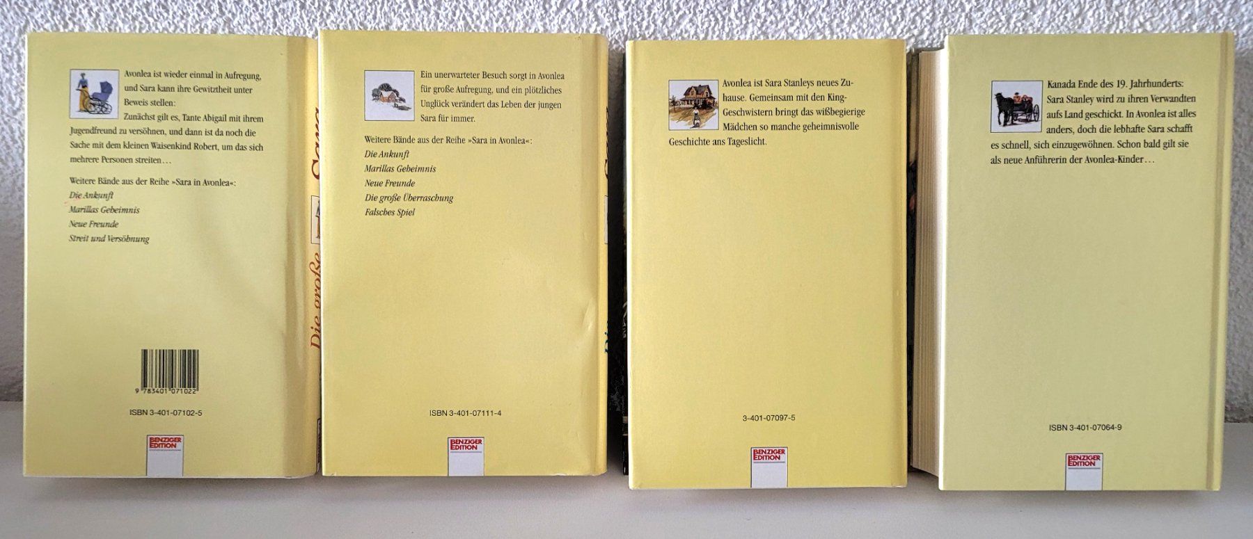 Libri: 4 Bände Sara in Avonlea – Usato da Oberuzwil venduto da rtr_wp6m 1