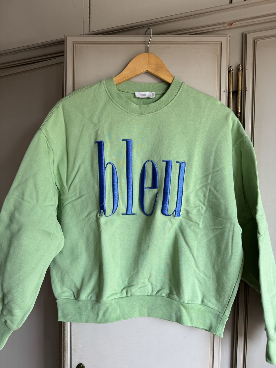 Closed Maglioni & Felpe: Closed Pullover, Grösse XS, Farbe Grün mit Schriftzug! – Usato da Solothurn venduto da coko01